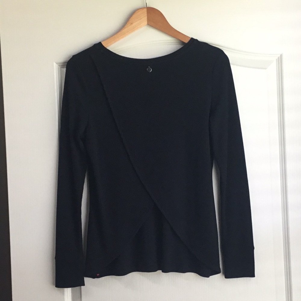 Lorna Jane Easy Wear Long Sleeve Top Tulip Hem - Picture 7 of 9